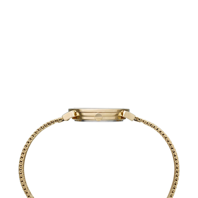 Pierre Cardin Women's Watch With Gold Stainless Steel Case And Gold Stainless Steel Band by i-watch