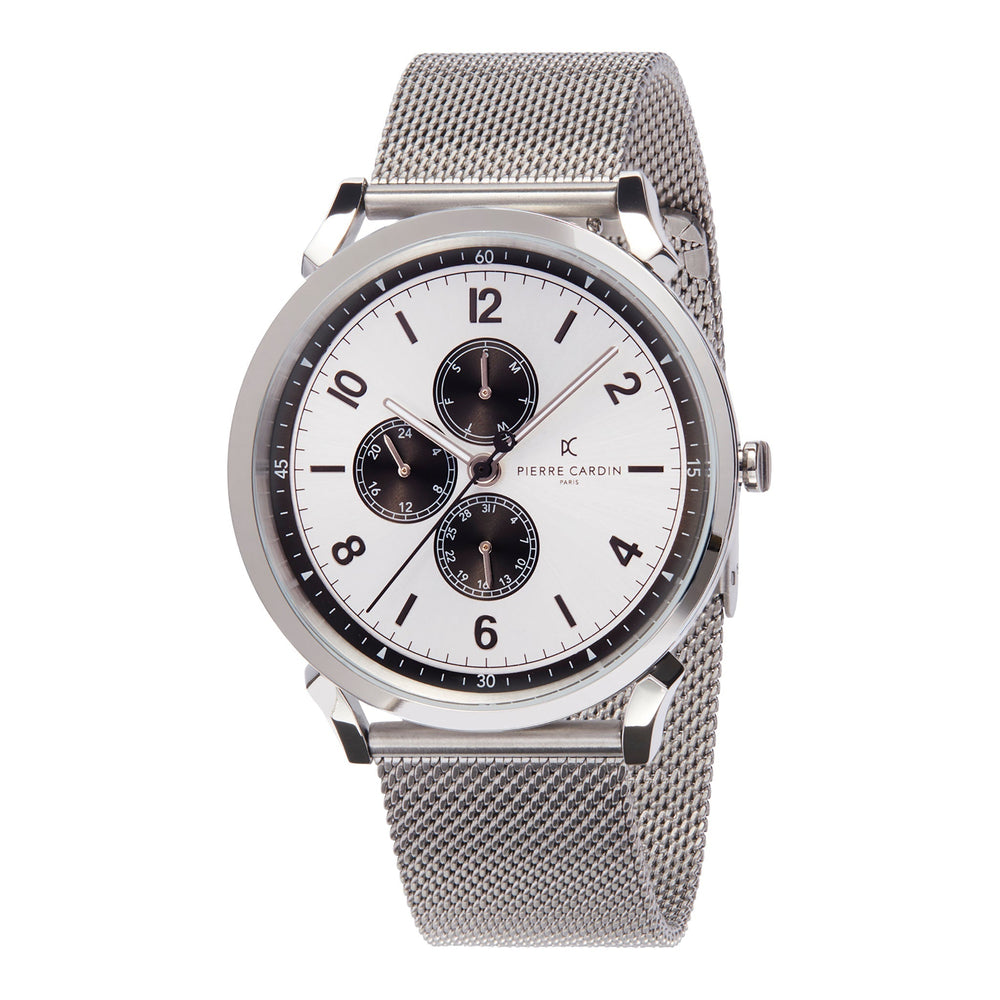 Pierre Cardin Cpi.2036 Men's Timepiece - Elegant Silver Stainless Steel Design by i-watch