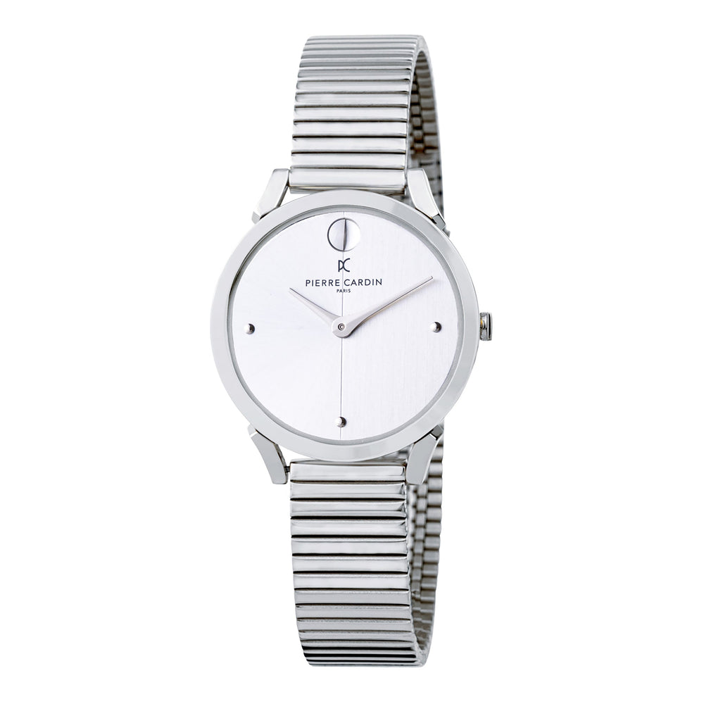 Pierre Cardin Women's Watch With Silver Stainless Steel Case And Silver Stainless Steel Band by i-watch