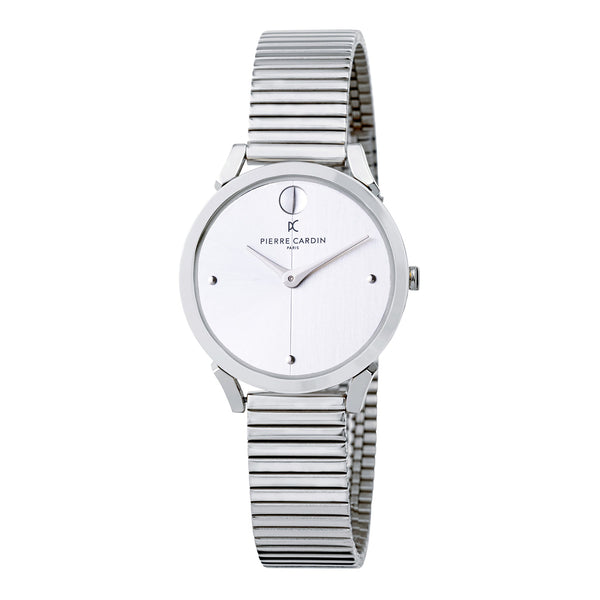 Pierre Cardin Women's Watch With Silver Stainless Steel Case And Silver Stainless Steel Band by i-watch