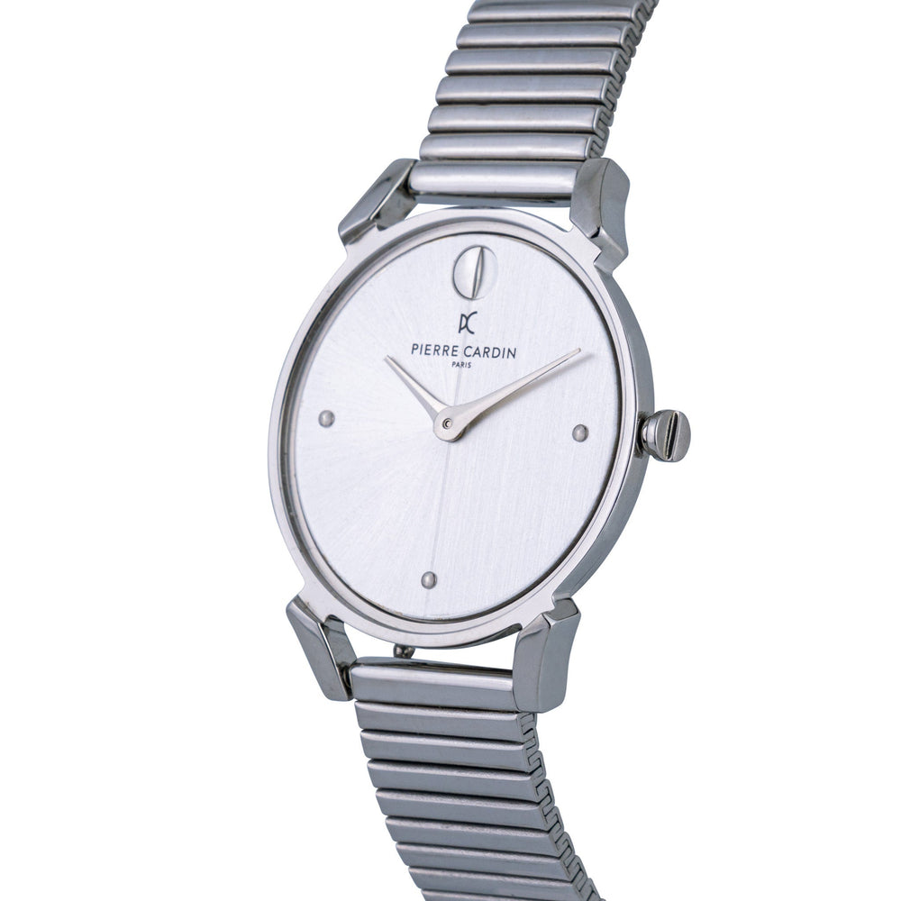 Pierre Cardin Women's Watch With Silver Stainless Steel Case And Silver Stainless Steel Band by i-watch
