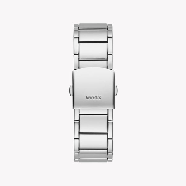 Guess Unisex Silver Stainless Steel Watch, Silver Dial | Gw0094g1 by i-watch