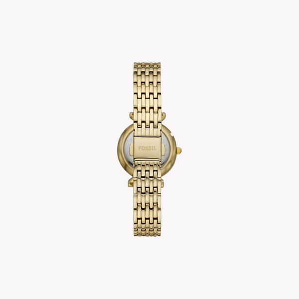 Fossil Women's Gold Watch, White Mother-Of-Pearl Dial | Es4735 by i-watch