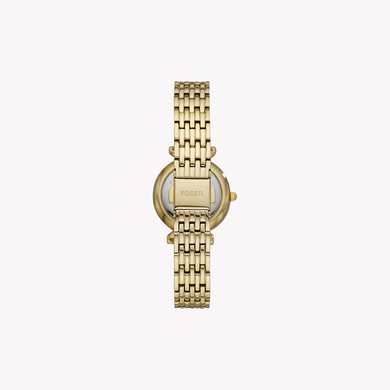 Fossil Women's Gold Watch, White Mother-Of-Pearl Dial | Es4735 by i-watch
