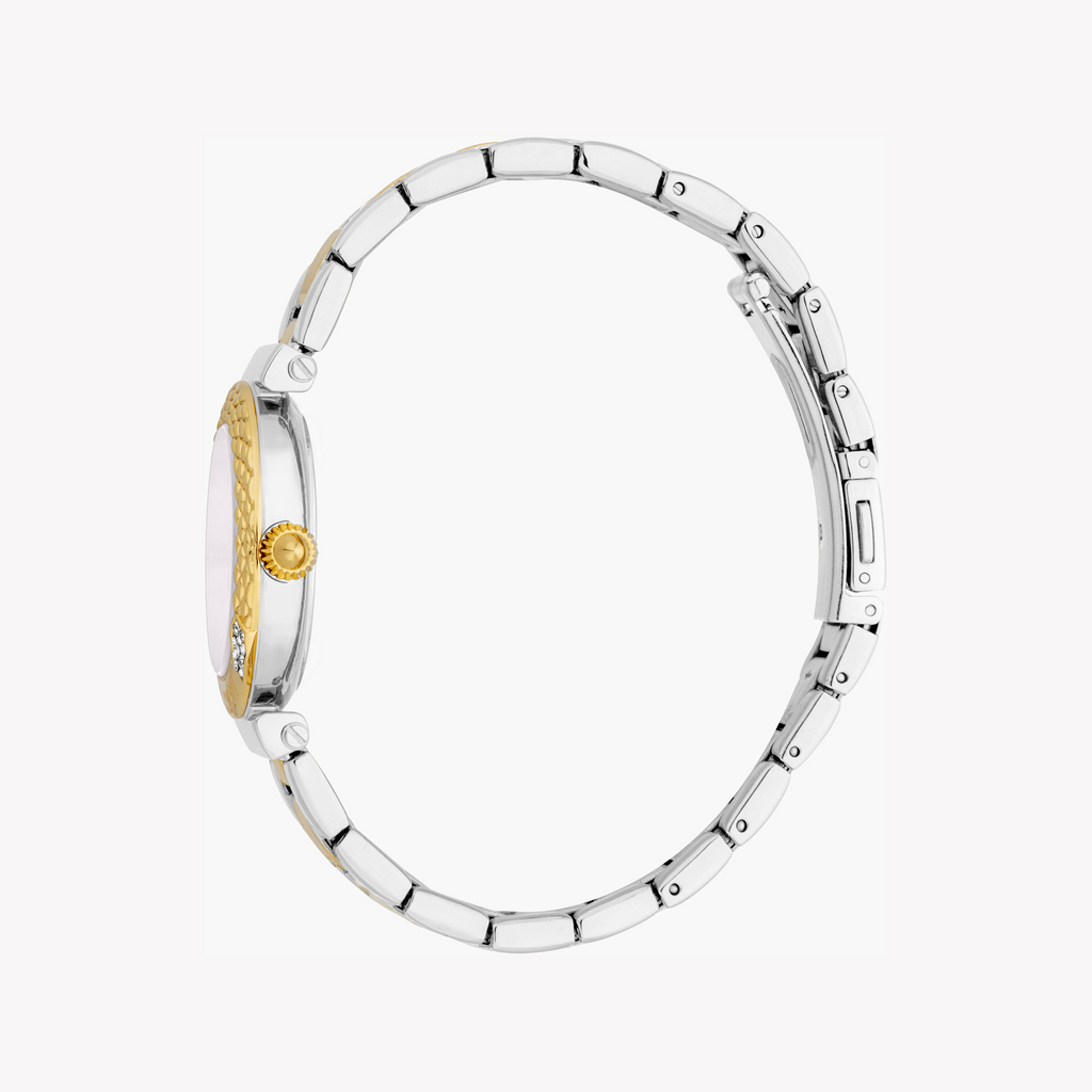 JUST CAVALLI JC1L332M0075 - ELEGANT MOTHER OF PEARL DIAL TWO-TONE STAINLESS STEEL WOMEN'S WATCH-i-Watch-5