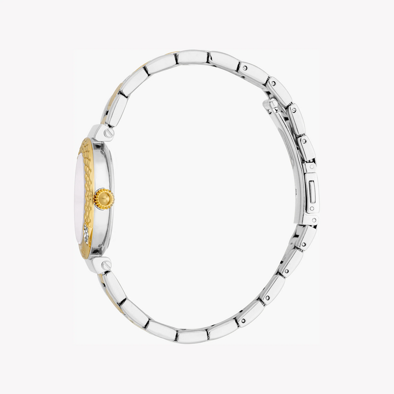 Just Cavalli Women's Two-Tone Watch, White Mop Dial | Jc1l332m0075 by i-watch