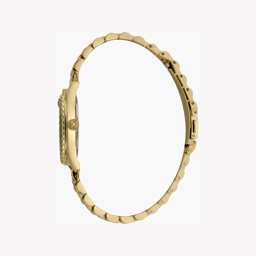 Just Cavalli Women's Gold Stainless Steel Watch, Green Dial | Jc1l195m0365 by i-watch