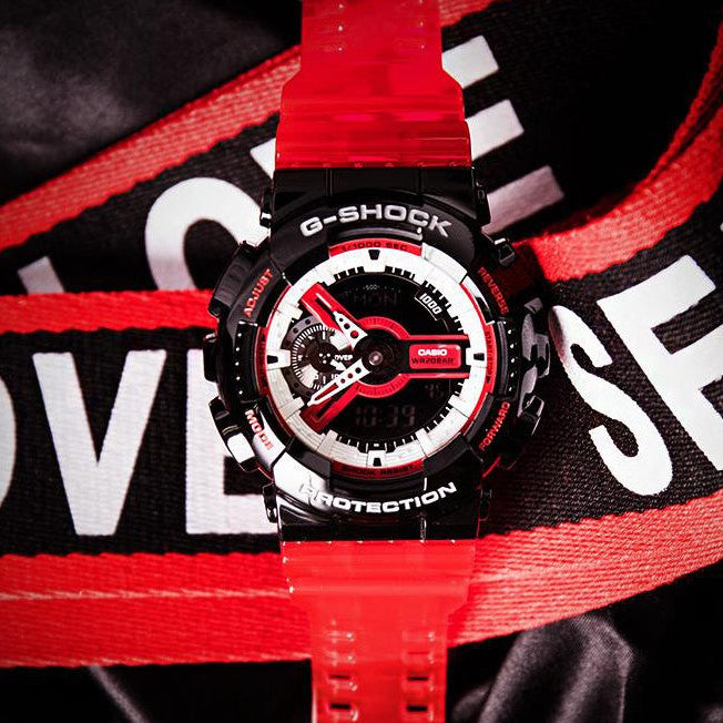 CASIO G-SHOCK GA-110RB-1ADR - ADVENTURE-READY BLACK & PINK TIMEPIECE for Men-i-Watch-4