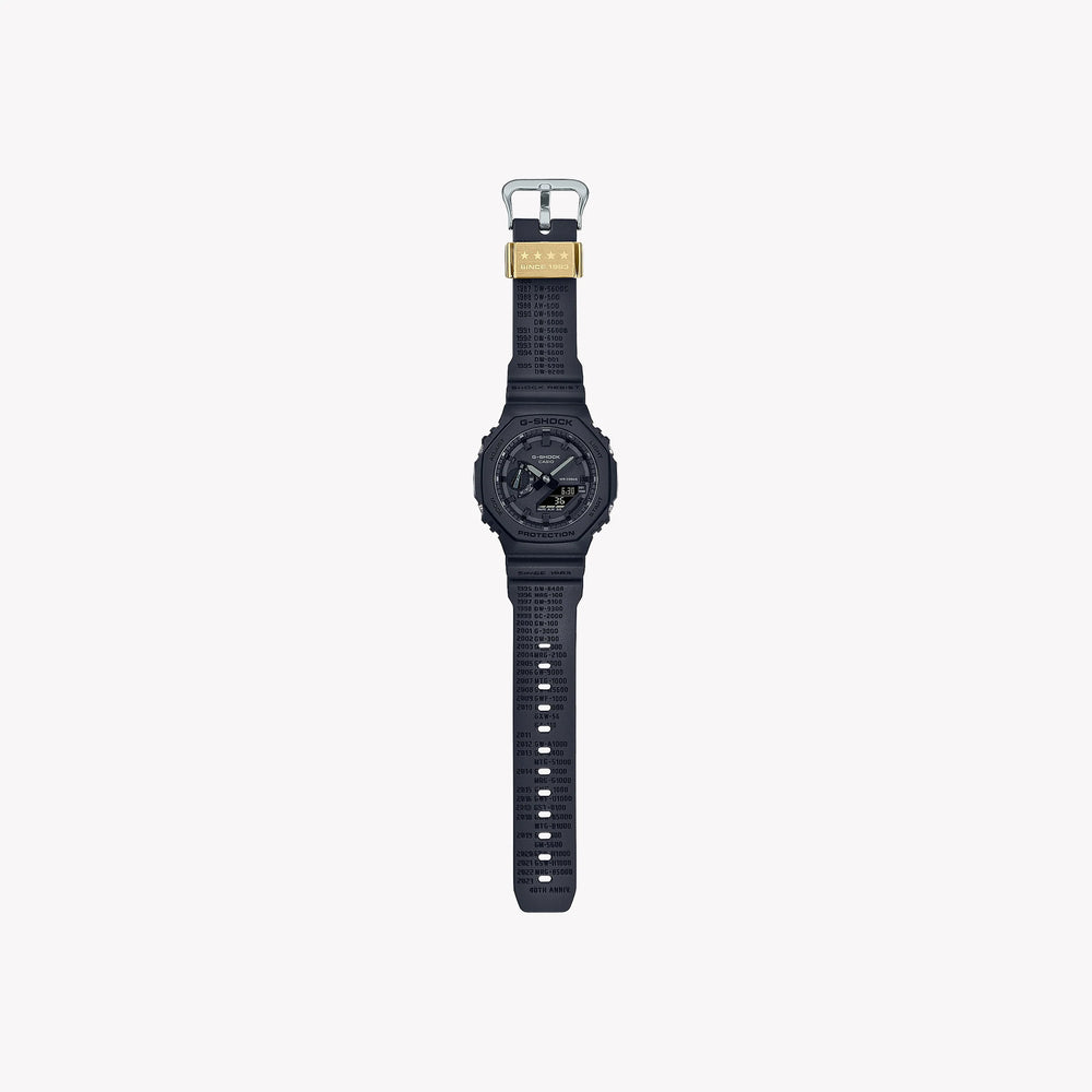 Casio G-Shock Men's Black Resin Watch, Carbon Case | Ga-2140re-1aer by i-watch