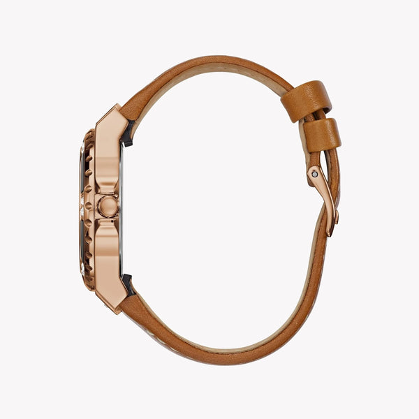 Chic Allure Women's Rose Gold Watch, Blue Dial | Guess W0775l7 by i-watch