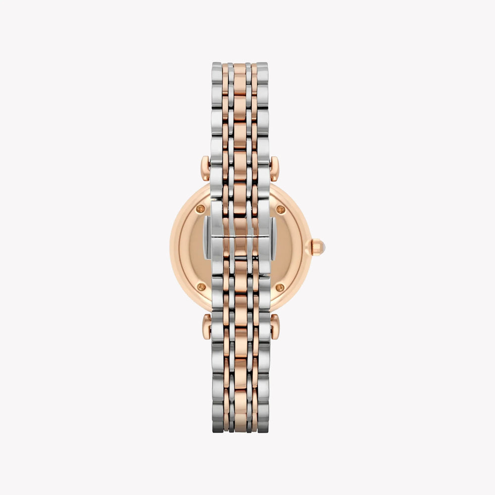 Emporio Armani Women's Rose Gold Watch, White Dial | Ar1926 by i-watch