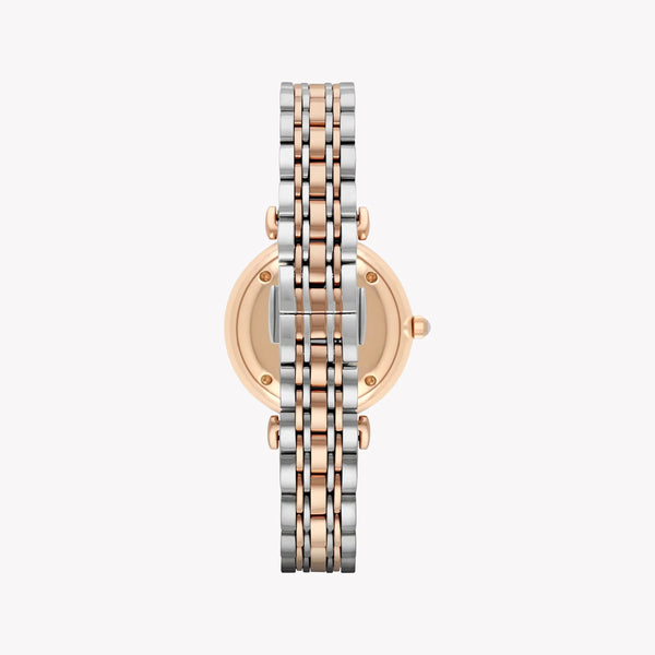 Emporio Armani Women's Rose Gold Watch, White Dial | Ar1926 by i-watch
