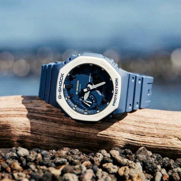 G-Shock Men's Blue Resin Watch, Digital Dial | Ga-2110et-2adr by i-watch