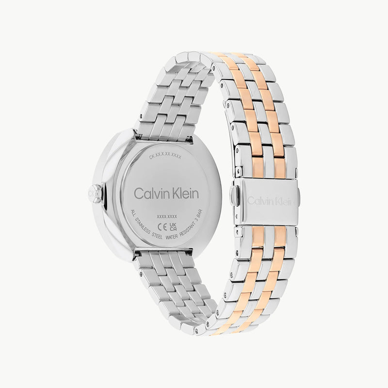Ck Calvin Klein Men's Silver Watch, Stainless Steel Band | 25200337 by i-watch