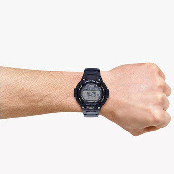 Casio W-S220-2avfd Adventure Ready - Sporty Black Resin Men's Digital Watch by i-watch