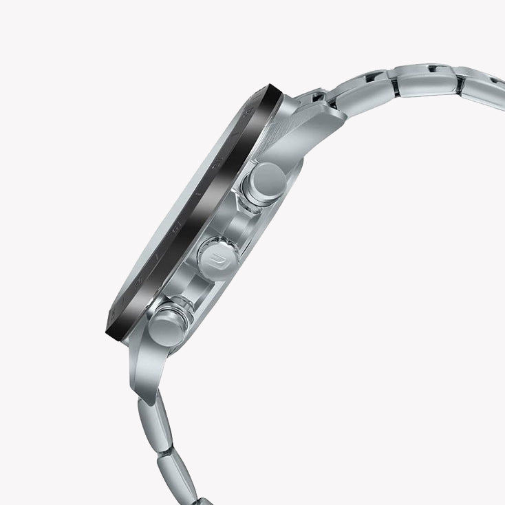 EFR-573DB-1A TIMEKEEPER - MODERN GENTLEMAN'S CHRONOGRAPH WATCH IN STUNNING SILVER-i-Watch-3