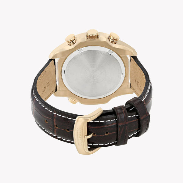 Citizen Men's Gold Stainless Steel, Brown Leather | Bl5403-03x by i-watch