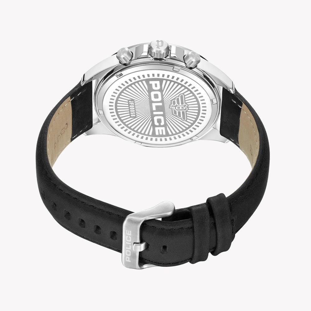 Police Men's Silver Watch, Orange Dial | Pewjf0005804 by i-watch