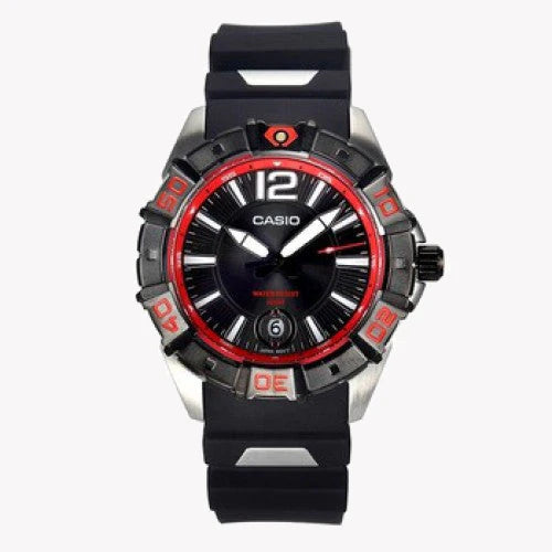 Casio Mtd-1070-1a2 Diver's Delight - Sporty Elegance For Men's Adventure Timepiece by i-watch