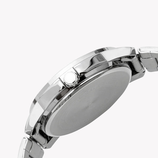 Timeless Elegance Men's Silver Watch, White Dial | Mtp-V004d-7budf by i-watch