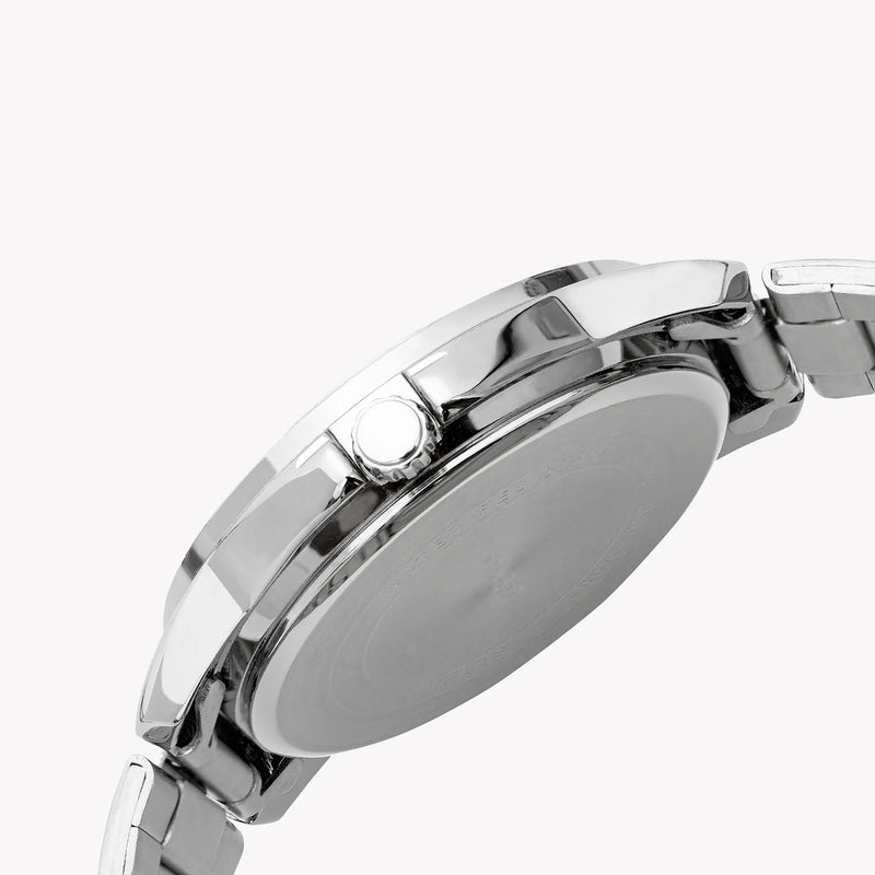 Timeless Elegance Men's Silver Watch, White Dial | Mtp-V004d-7budf by i-watch