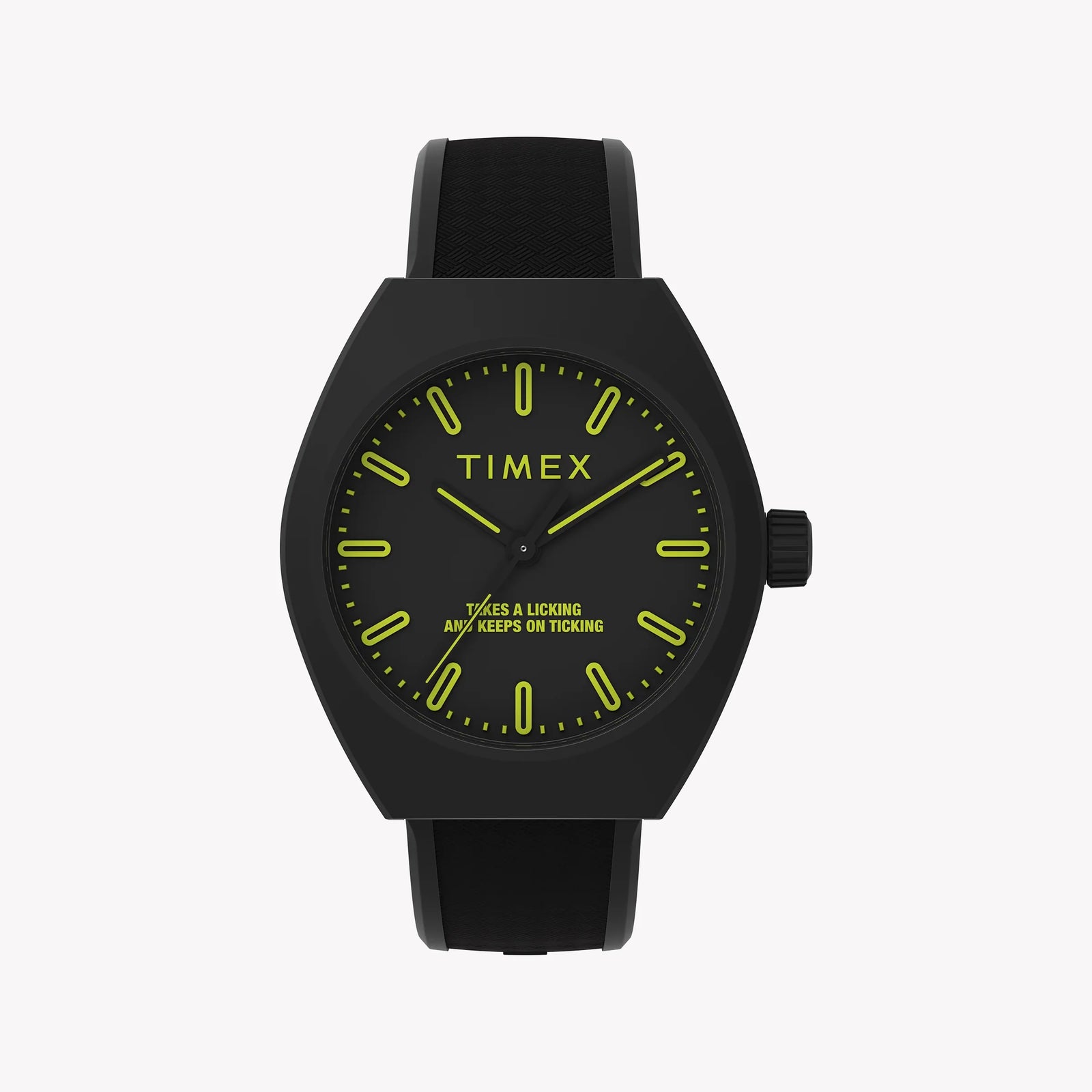 Timex Unisex Eco Ceramic Black Case Watch, Black Strap | Tw2w42400 by i-watch