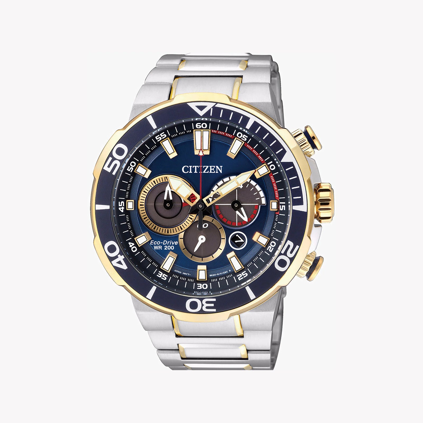 Citizen Ca4254-53l Eco-Drive - Modern Mens' Stainless Steel Chronograph Watch by i-watch