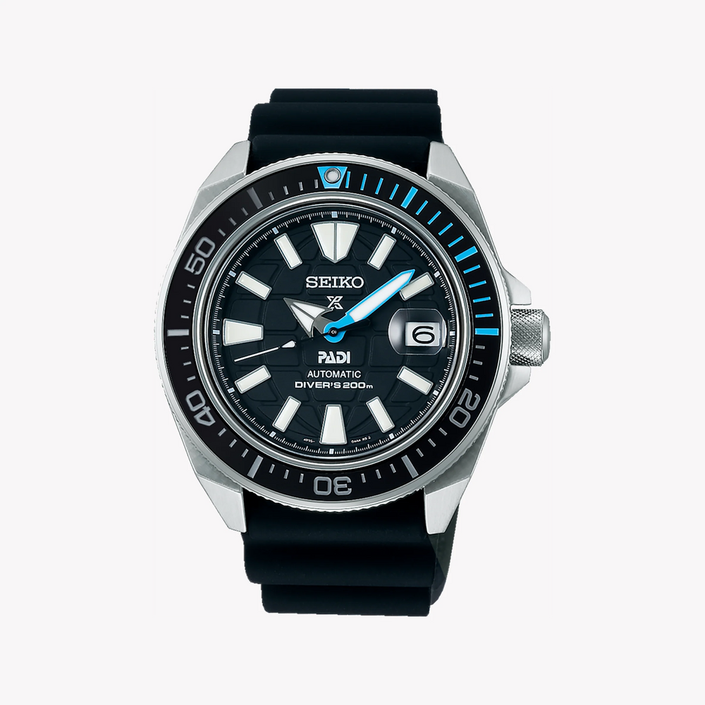Seiko Prospex Men's Silver Watch, Black Dial | Srpg21k1 by i-watch