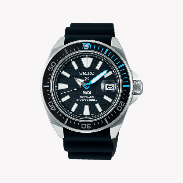 Seiko Prospex Men's Silver Watch, Black Dial | Srpg21k1 by i-watch