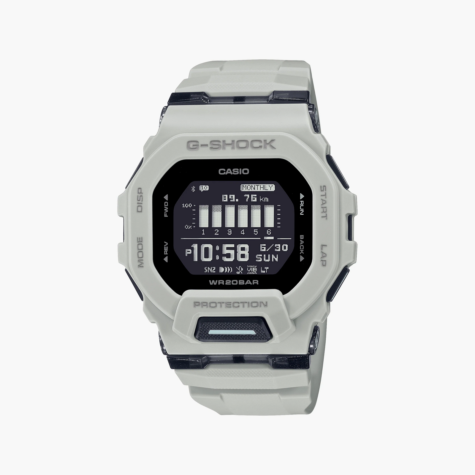 Casio G-Shock Men's Grey Resin Watch, Digital | Gbd-200uu-9er by i-watch