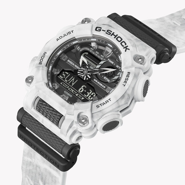 Casio G-Shock Ga-900gc-7adr - Adventure-Ready Elegance Men's Watch With Silver Case & Black Band by i-watch