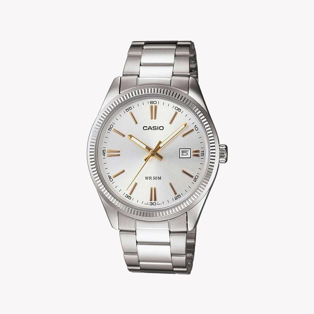 Ltp Women's Silver Metal Watch, 30mm Case | Ltp-1302d-7a2vdf by i-watch