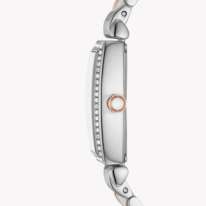 Emporio Armani Women's Silver & Rose Gold Watch, Stainless Steel | Ar11519 by i-watch