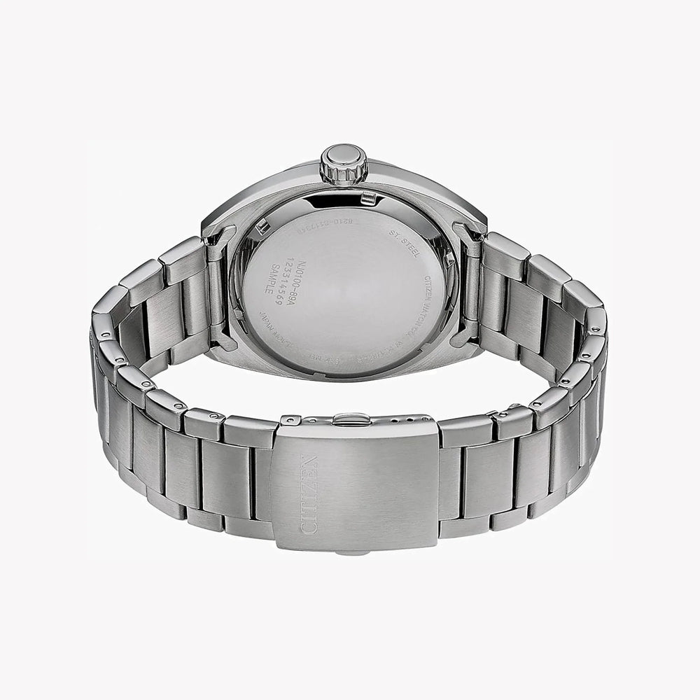 Citizen Nj0100-89l Dynamic Versatility - Men's Automatic Watch With Bold Blue Dial & Stainless Steel Bracelet by i-watch