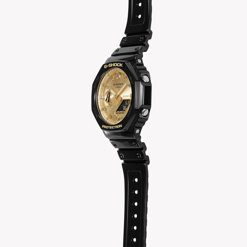 G-Shock Men's Black Resin Watch, Digital Dial | Ga-2100gb-1adr by i-watch