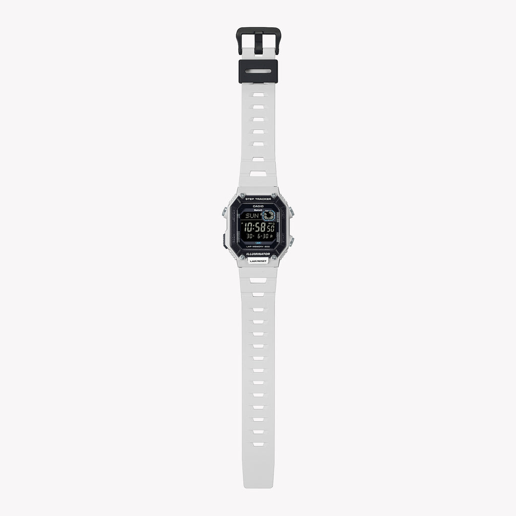 CASIO WS-B1000-8BVDF ACTIVE-LIFESTYLE SMARTWATCH - STYLISH WHITE RESIN WITH BLUETOOTH CONNECTIVITY-i-Watch-3