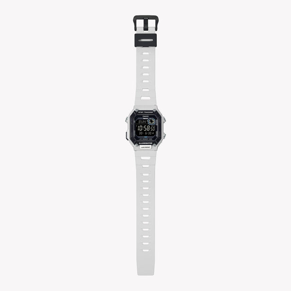 Casio Unisex White Resin Watch, Digital Display | Ws-B1000-8bvdf by i-watch