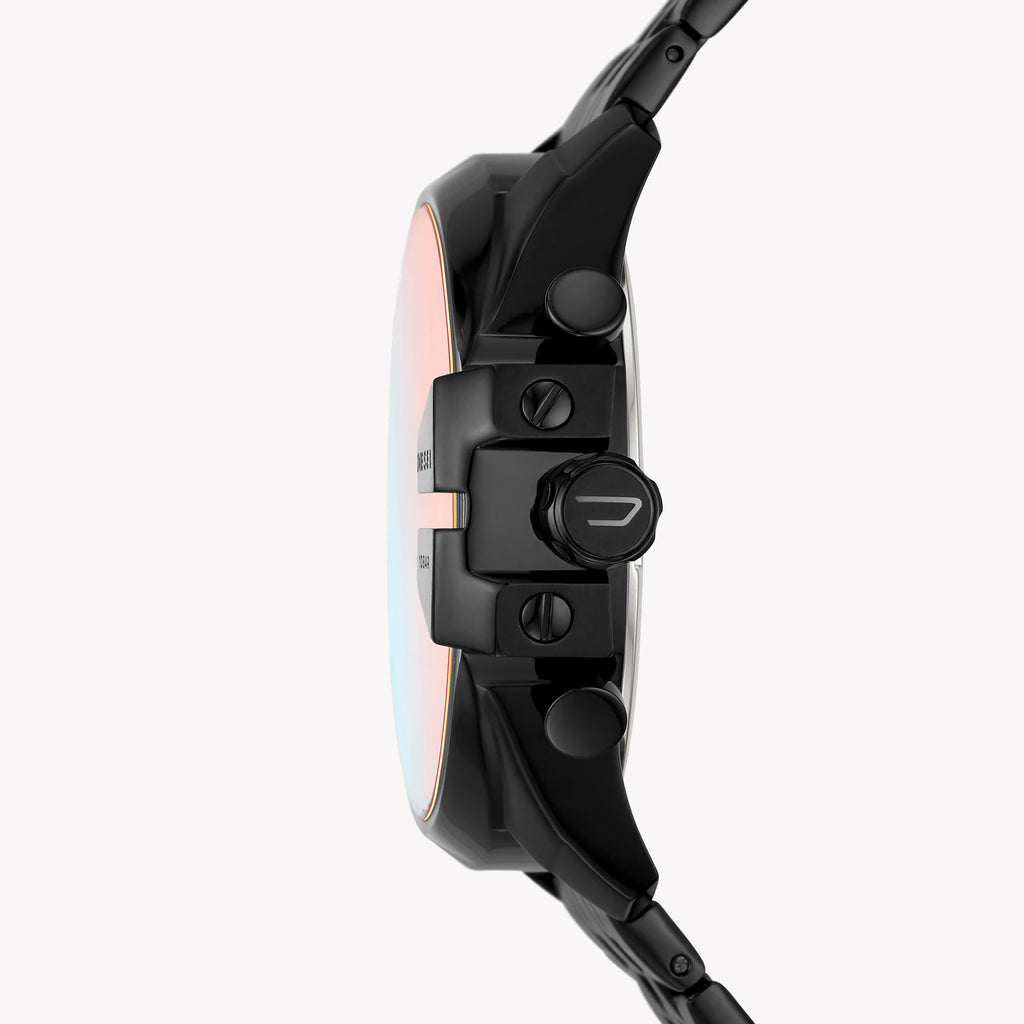 DIESEL DZ4566 BLACKOUT BOLD - MEN'S STAINLESS STEEL ANALOG WATCH WITH RUGGED DESIGN-i-Watch-2