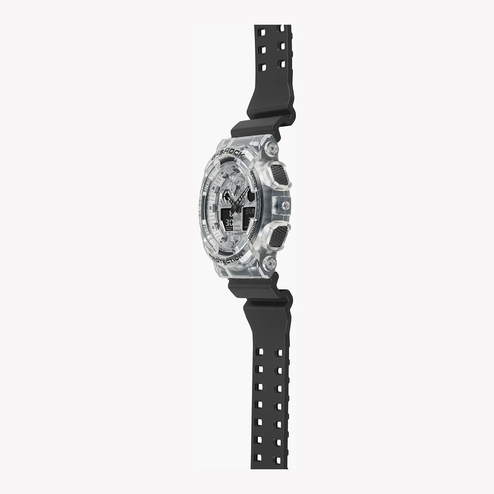 G-Shock Men's Black Resin Watch, Digital Dial | Ga-100skc-1adr by i-watch