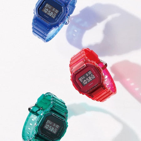 CASIO G-SHOCK DW-5600SB-2DR - BOLD BLUE ADVENTURE SERIES Men's Watch with sporty design and 200m water resistance-i-Watch-4