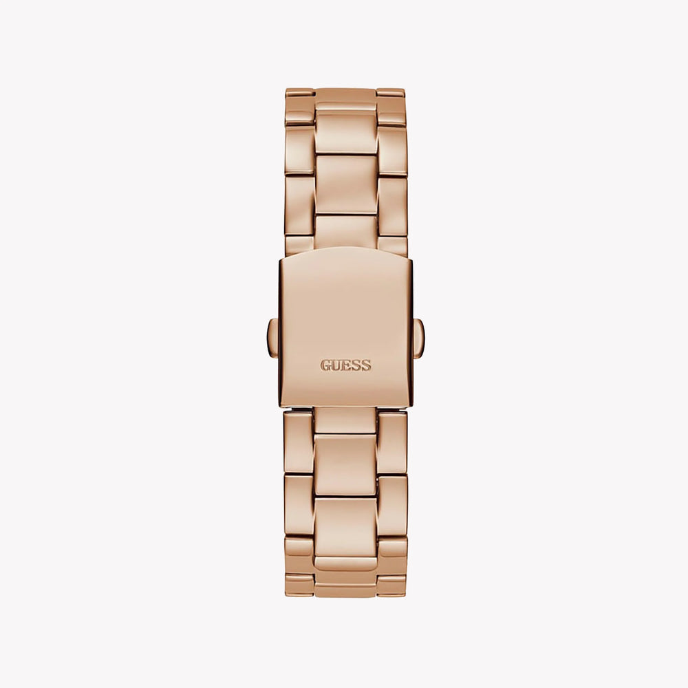 Guess Women's Rose Gold Stainless Steel Watch, Rose Gold Dial | Gw0314l3 by i-watch