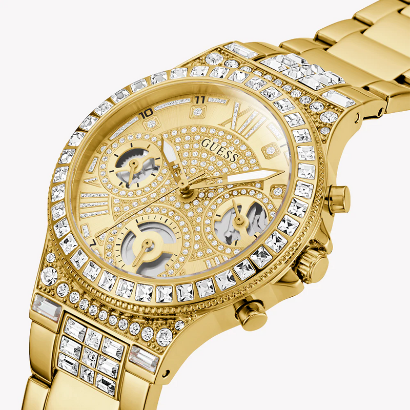 Guess Women's Gold Watch, Champagne Dial | Gw0320l2 by i-watch