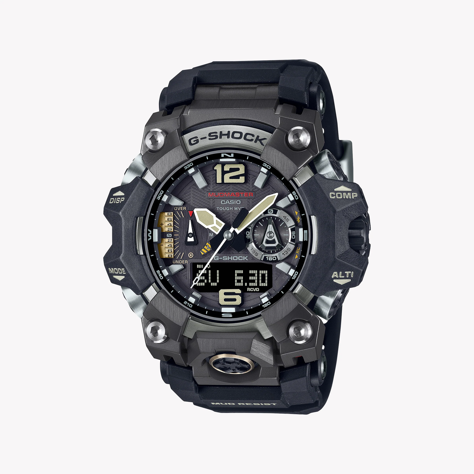 G-Shock Men's Black Resin & Stainless Steel Watch | Gwg-B1000-1aer by i-watch