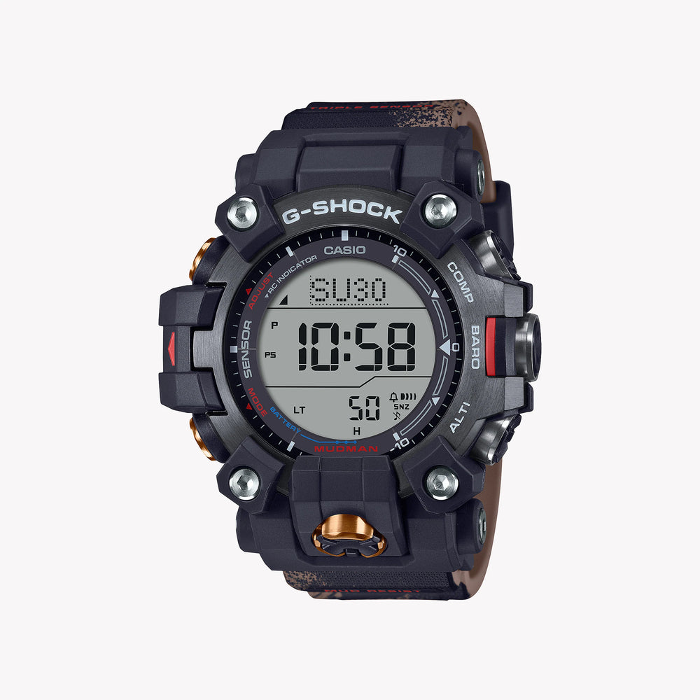 Casio Men's Black Resin Watch, Digital Display | Gw-9500tlc-1er by i-watch