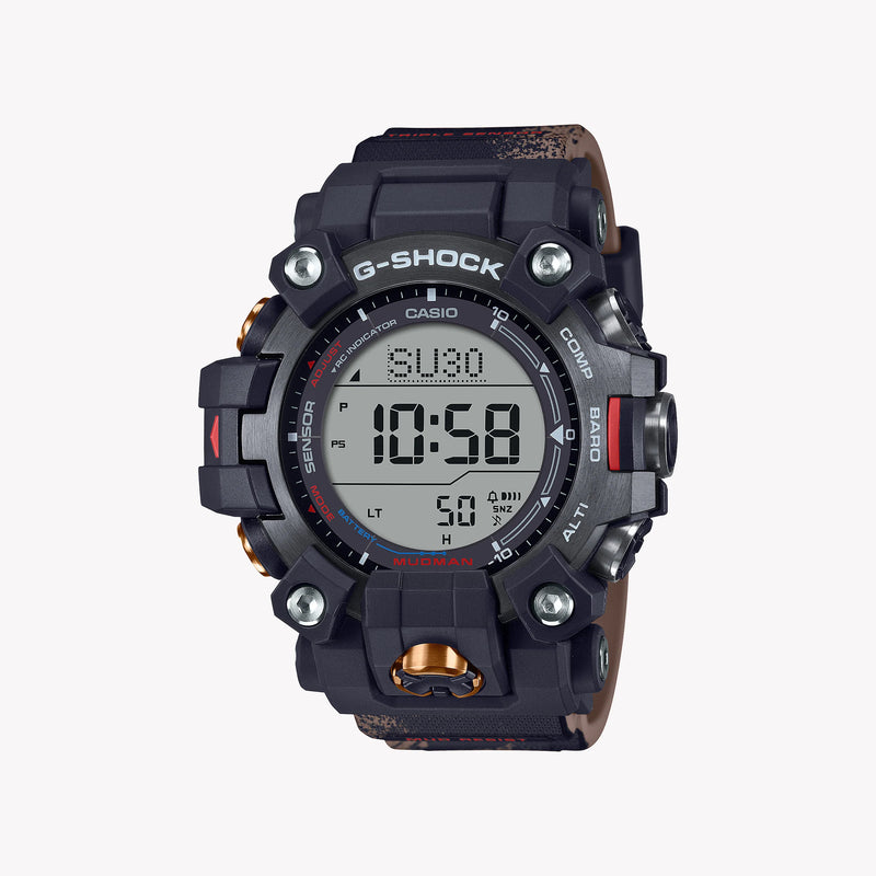 Casio Men's Black Resin Watch, Digital Display | Gw-9500tlc-1er by i-watch