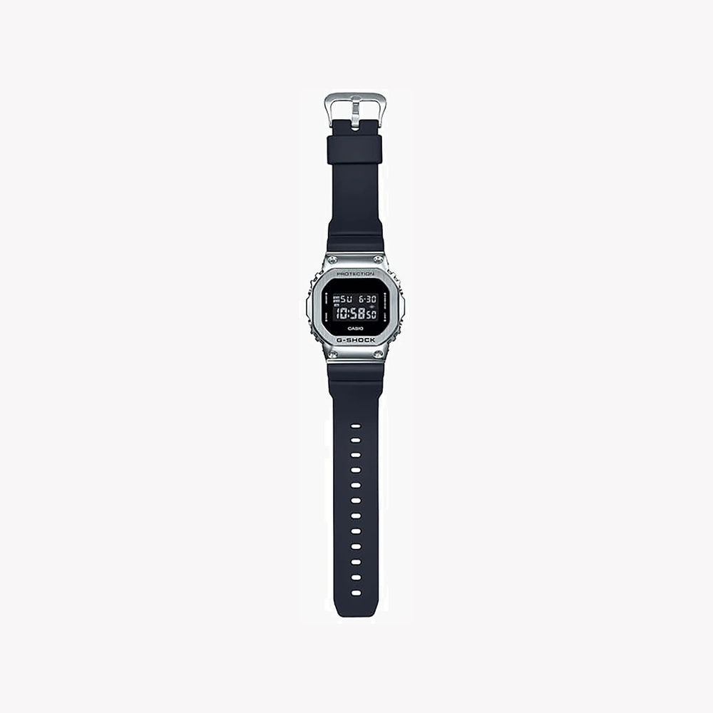 Casio G-Shock Men's Silver & Black Watch, Digital | Gm-5600-1er by i-watch