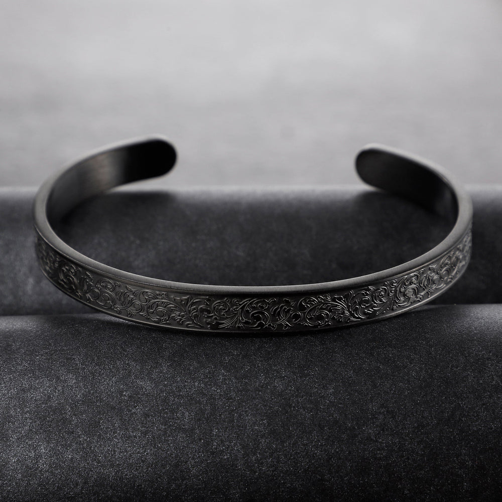 Zjbc055b Zink Men's Bracelets by i-watch
