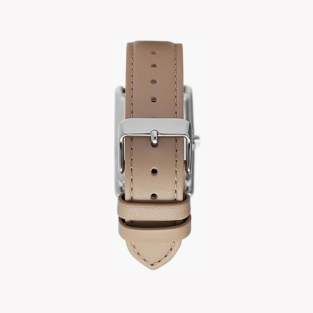 Casio Women's Silver Stainless Steel, Leather Strap | Ltp-B165l-5bvef by i-watch