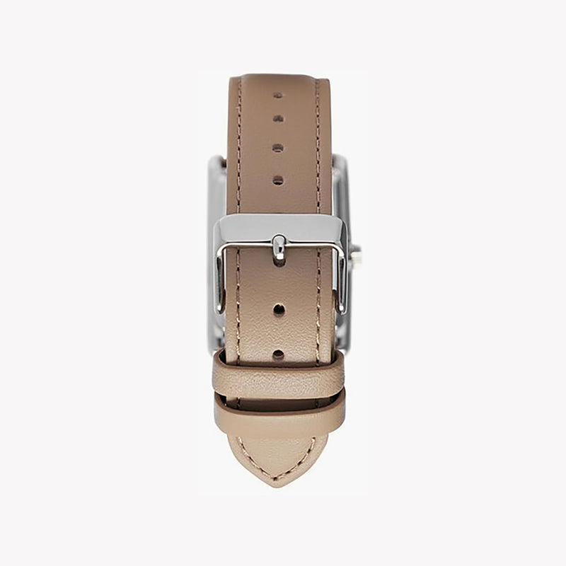 Casio Women's Silver Stainless Steel, Leather Strap | Ltp-B165l-5bvef by i-watch