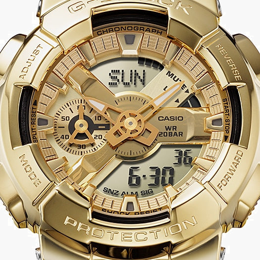 CASIO G-SHOCK GM-110SG-9ADR GOLD ADVENTURE - ساعة رجالية للأناقة والقوة